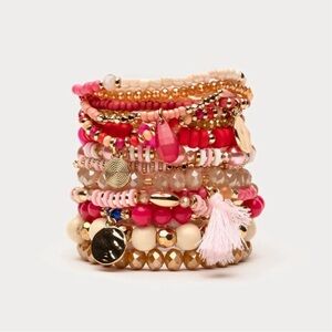 Frances Valentine Nantucket Beaded Stacked Bracelet